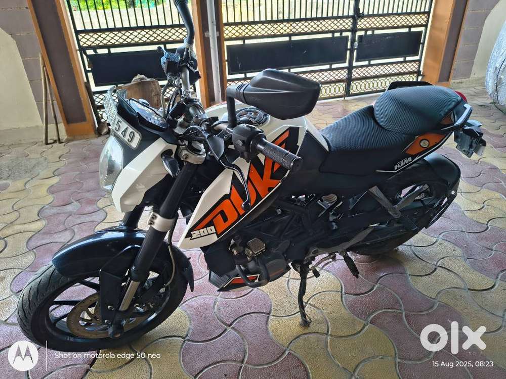 The bike is in good condition.