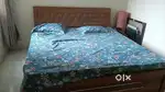 New bed 6%6 with gadda