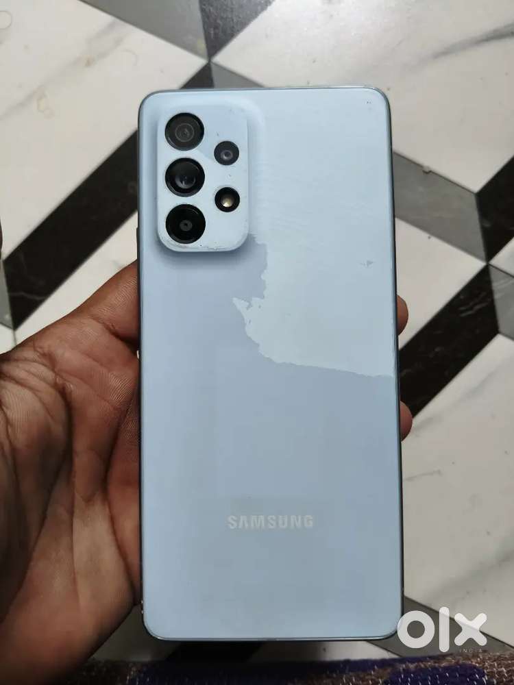 Samsung A53 5G 8gb 128 gb box and cebal