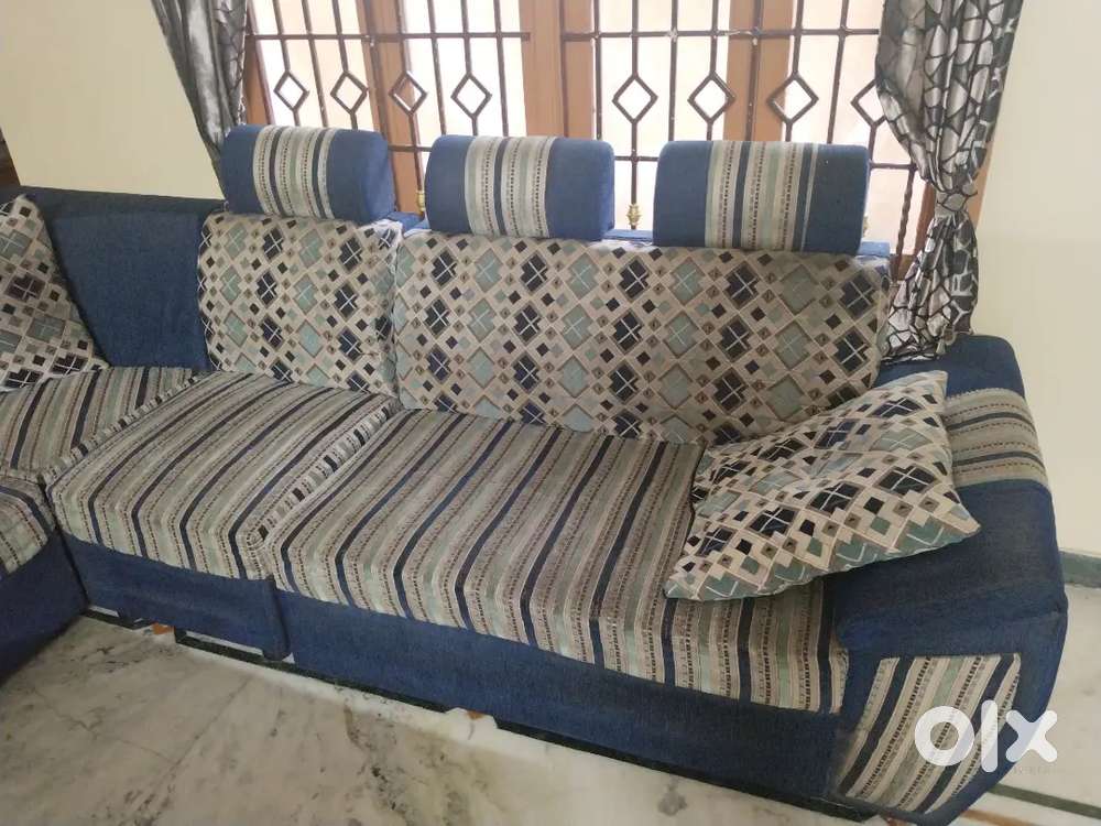 6 seater sofa set( only genuine buyers)