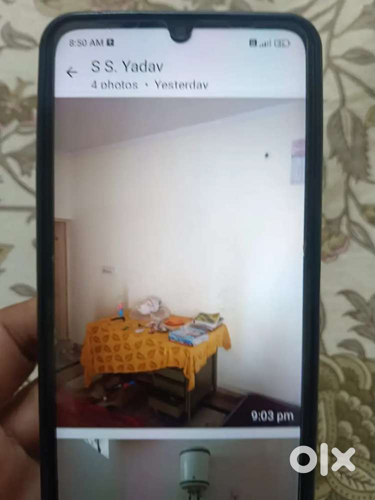 Single room with attach washroom  tv gyser cooler bed table chair