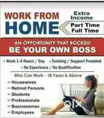 Work from home  are you interested DM me now