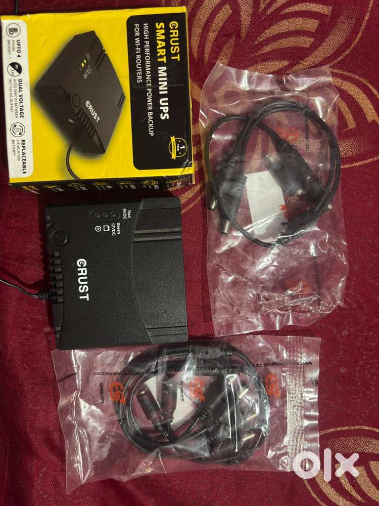 Crust cs24-5200 smart mini UPS FOR WIFI router