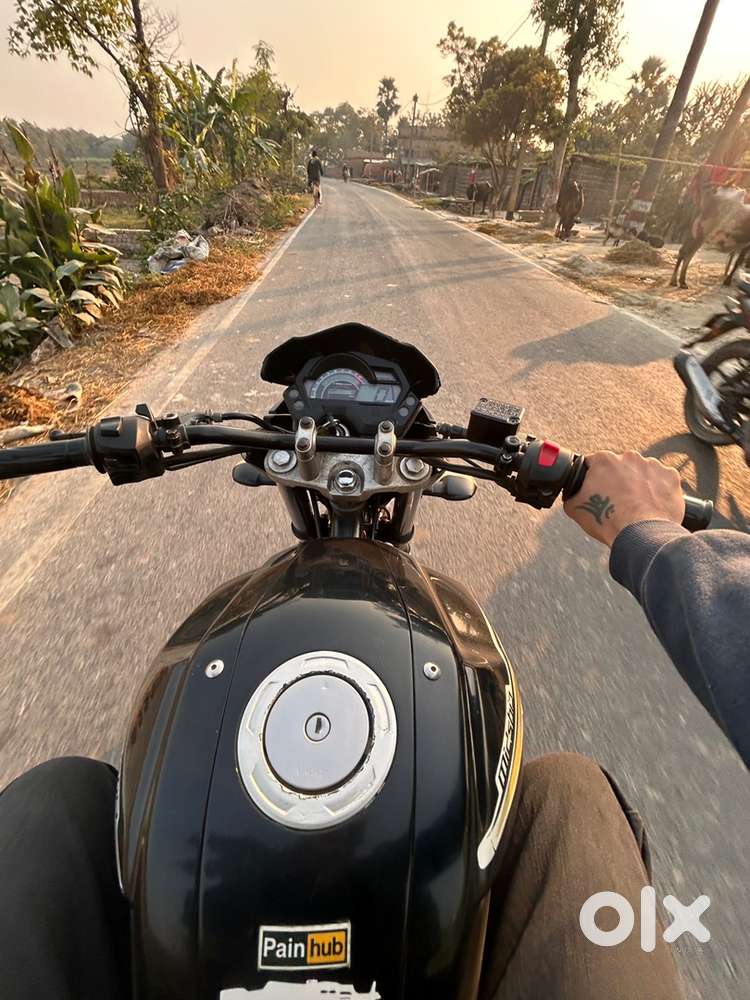 Modifyed black bike koi scrach nhi