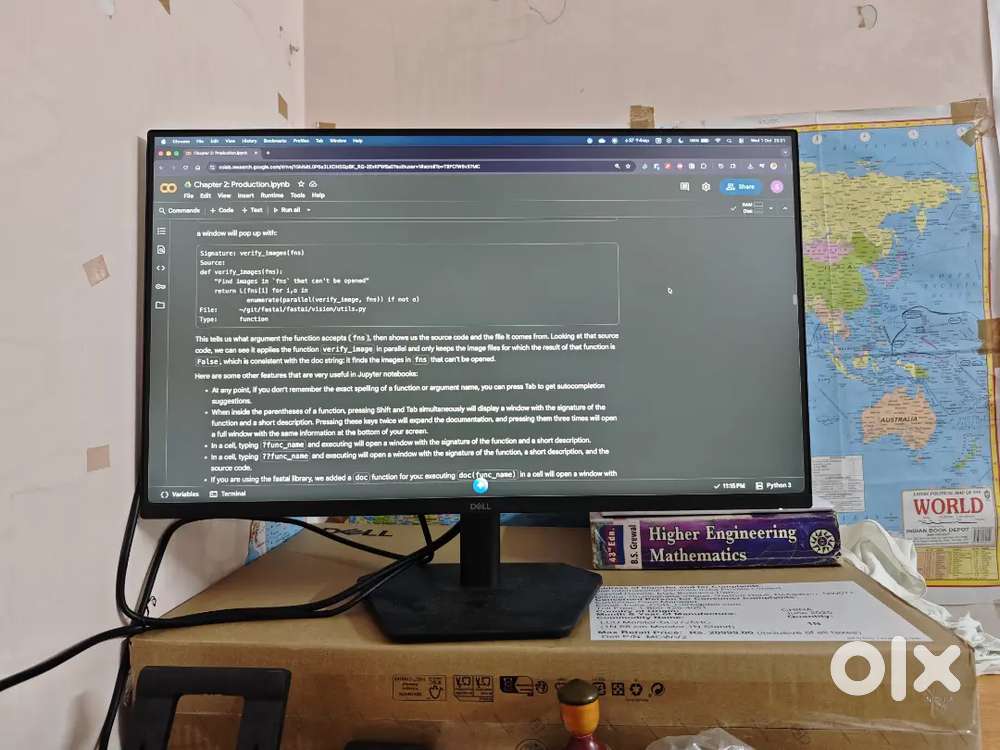 Dell monitor 27 inch, 200 Hz