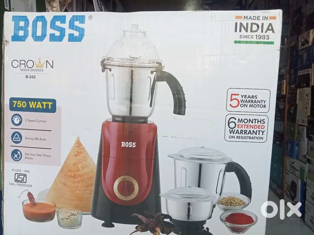 Boss mixer grinder model crown 750 board