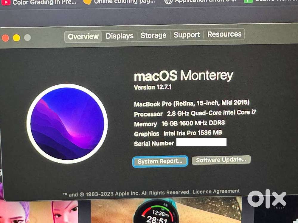 MacBook Pro 15” Retina i7 / 16GB – Still a Powerhouse! Premium Conditi