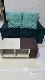 2 SEATER SOFA WITH TABLE