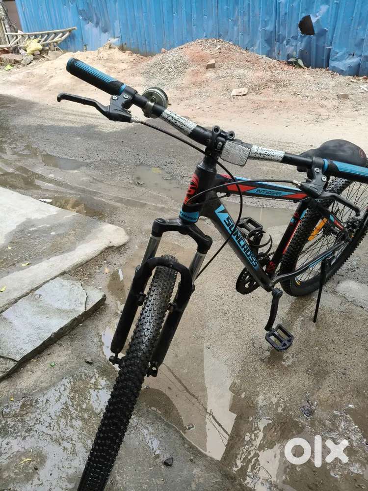 Very good in condition like new bicycle  .