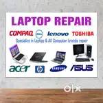 Laptop cctv desktop  server service home service
