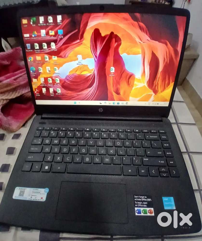 Hp laptop 14 s, 8 gb ram, 256 gb ssd for sale