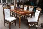 6 CHAIRS DINING TABLE AVAILABLE IN STARF FURNITURE