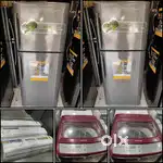 5 YEAR WARRANTY _FREE DELIVERY{ FRIDGE }GOOD CONDITION LESS USED