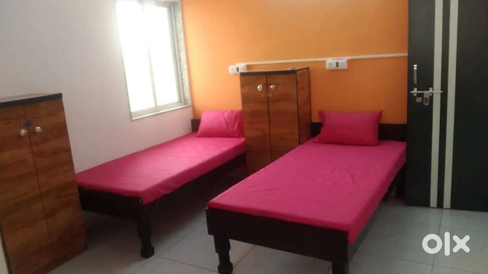 5 sharing room bed low price at gotri with full fecilitys