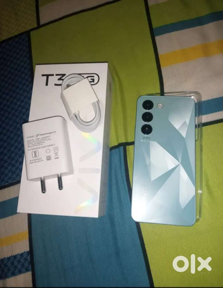 Vivo T3 7 Minths Used Like New Condition ( 256 GB Rom, 8+8 GB Ram)