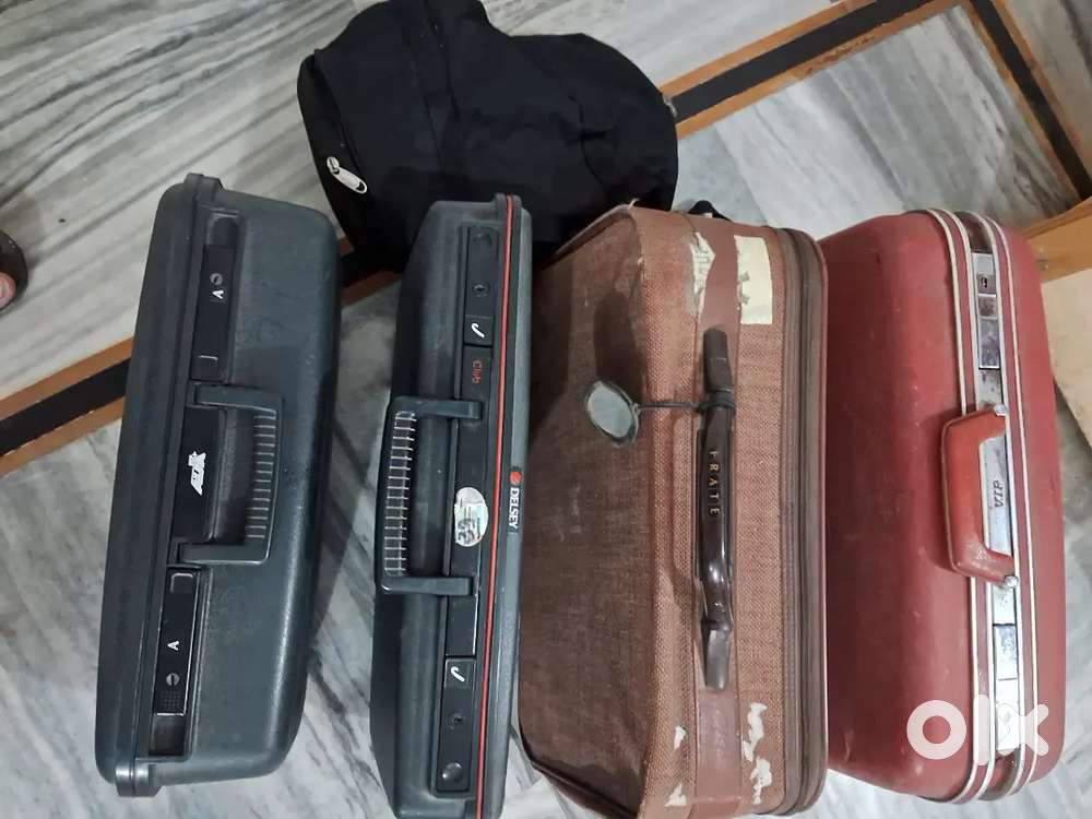 Briefcases, Suitcases and duffle bag