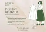 Need fashion designers