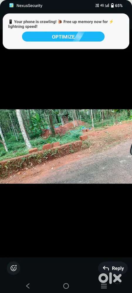 valankichal bus stop then left Odakkad road