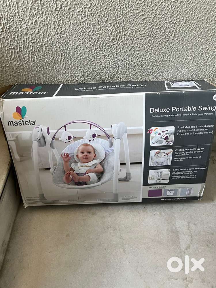 Baby swing and bath tub combo