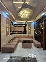 75 gaj 2bhk semi furnished flat nearby west metro station