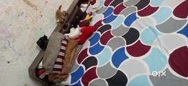 King size bed with mattress