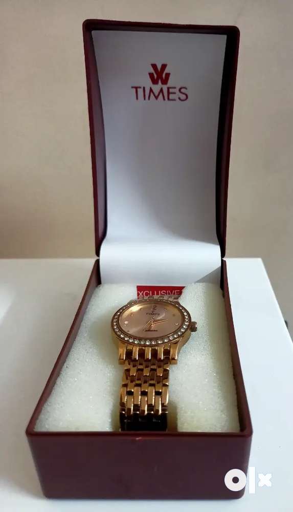 TIMES original women Rose gold collection 22k gold plated.