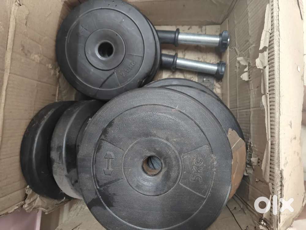 Workout plates & bench rod