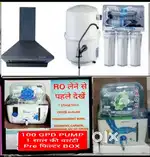 GEYSER, CHIMNEY, INVERTER, AQUA FRESH WATER PURIFIER RO FILTER, SALE