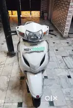 Honda Activa 3G white color in Excellent Condition  , battery new