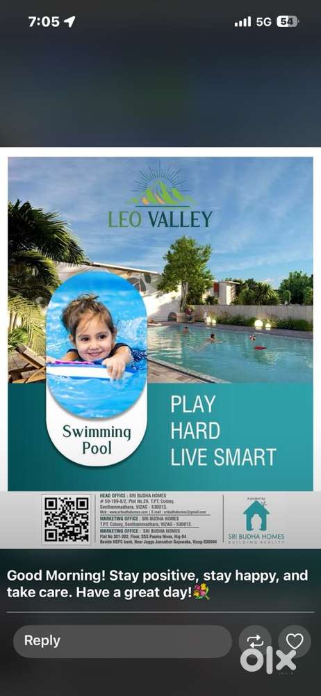 Sri budha homes. Vuda layout