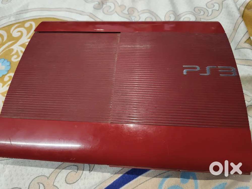 PS3 super slim red colour limited edition