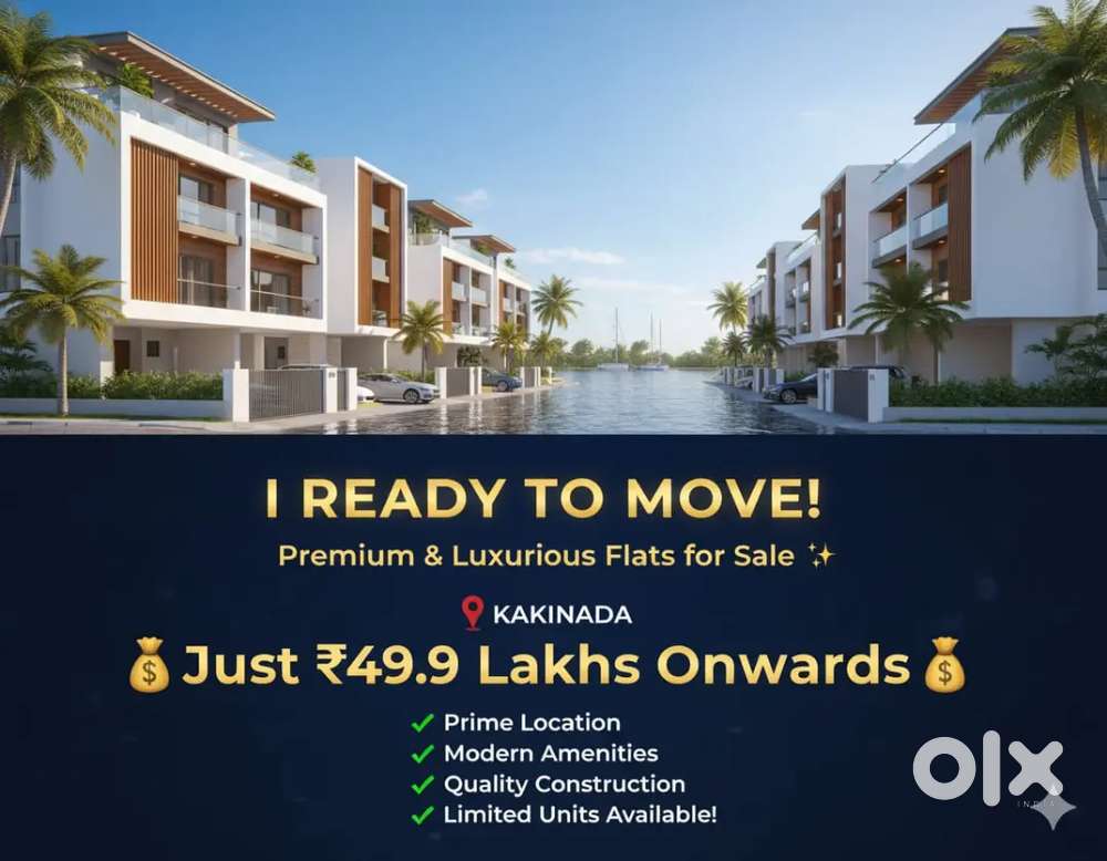 Kakinada Ready to move flats for sale