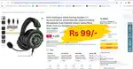 URGENT SALE – GAMING HEADPHONES @ ₹99 EACH
