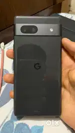 Google pixel 7A with bill box cover everything