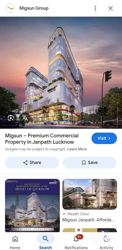 Migsun janpath commercial flat