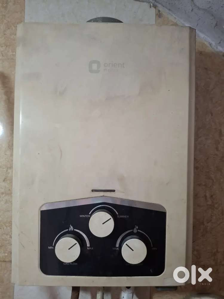 Gas geyser orient  best quality