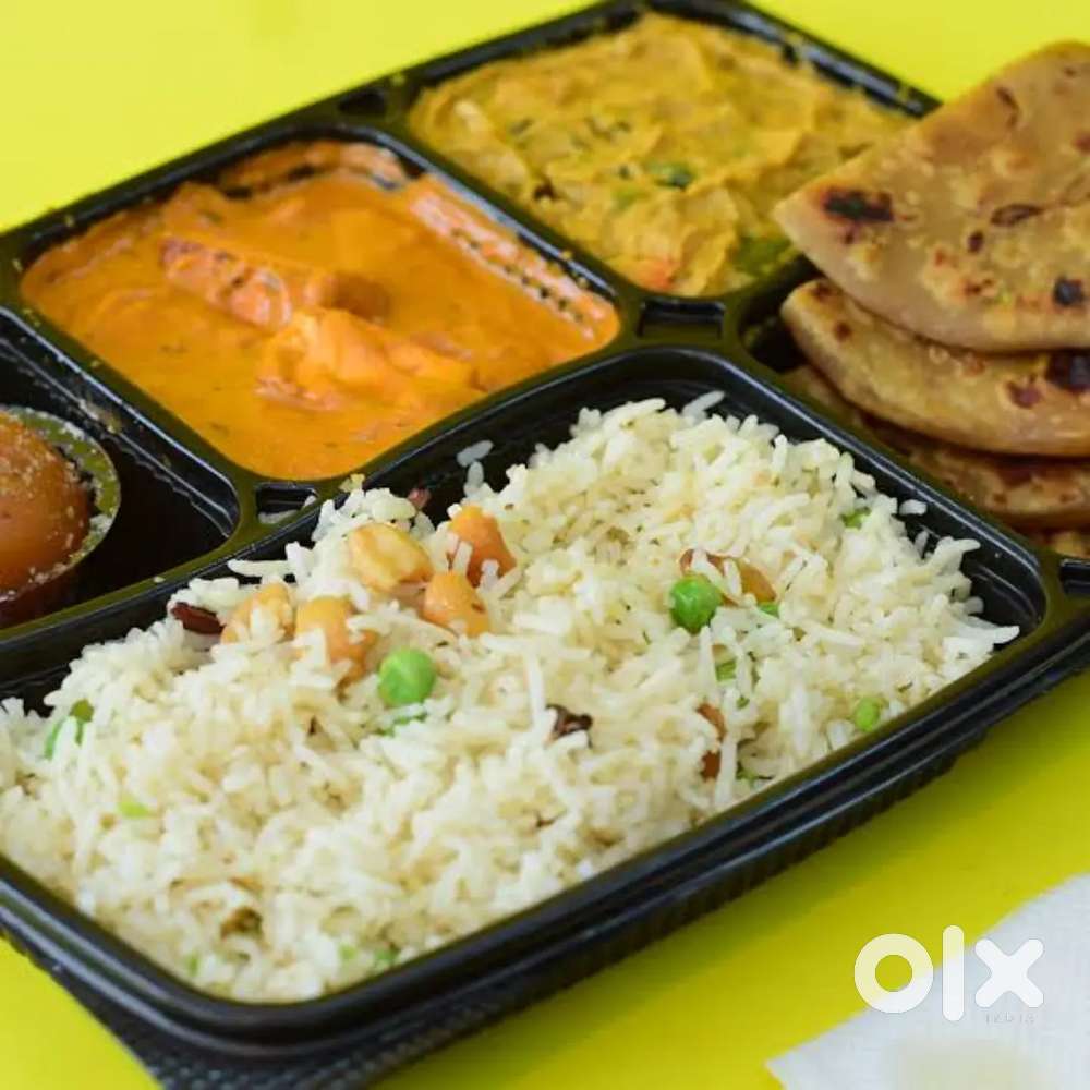 Rs-40 par plate North Indian thali meals plates