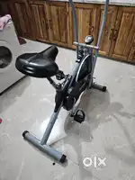 Air bike cycle, exercise gym machine