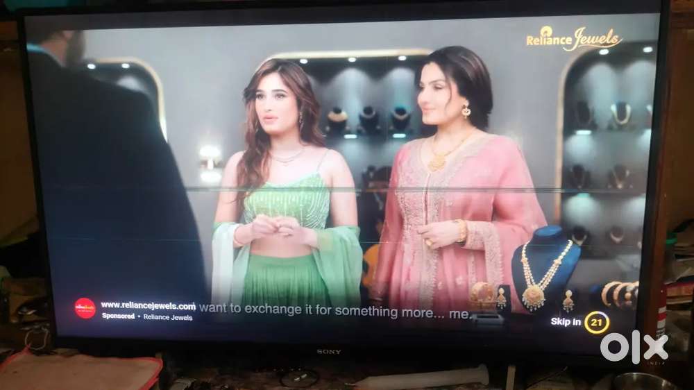 Sony brivya television 43inches worikng