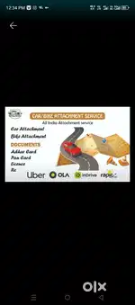 Uber Ola indrive attachment