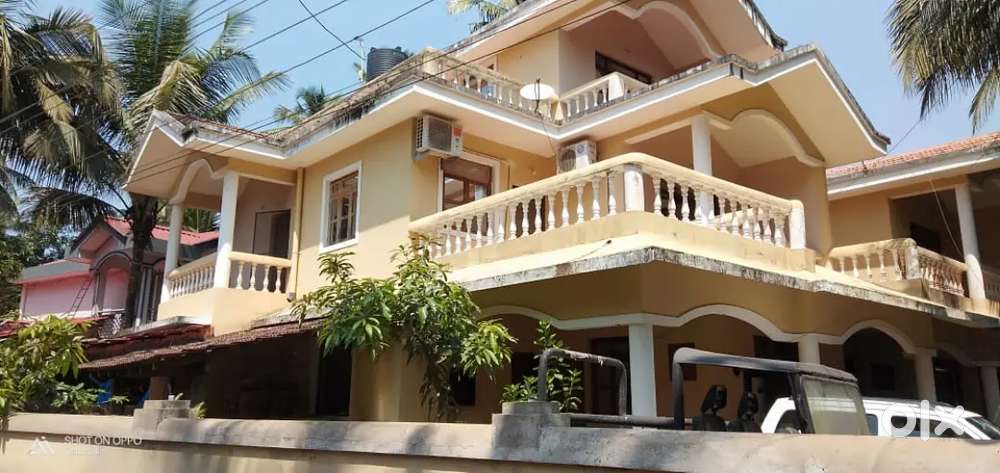 Fully Furnished 4Bhk RowVilla in Betalbatim For Rent