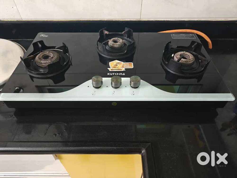 3 Burner gas stove