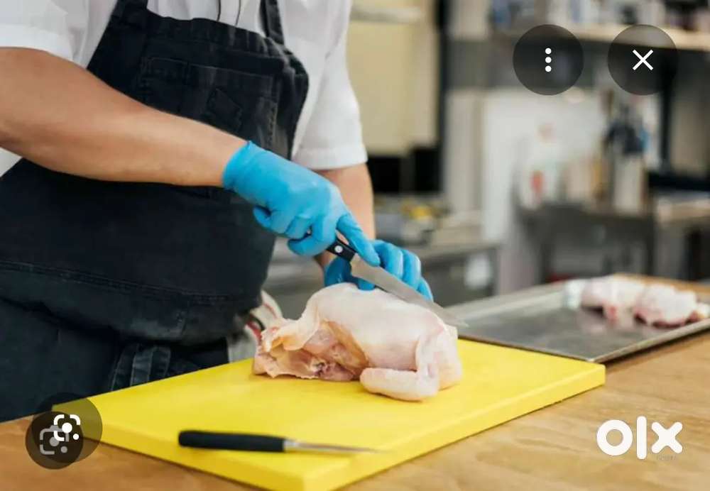 Chicken Cutting Job