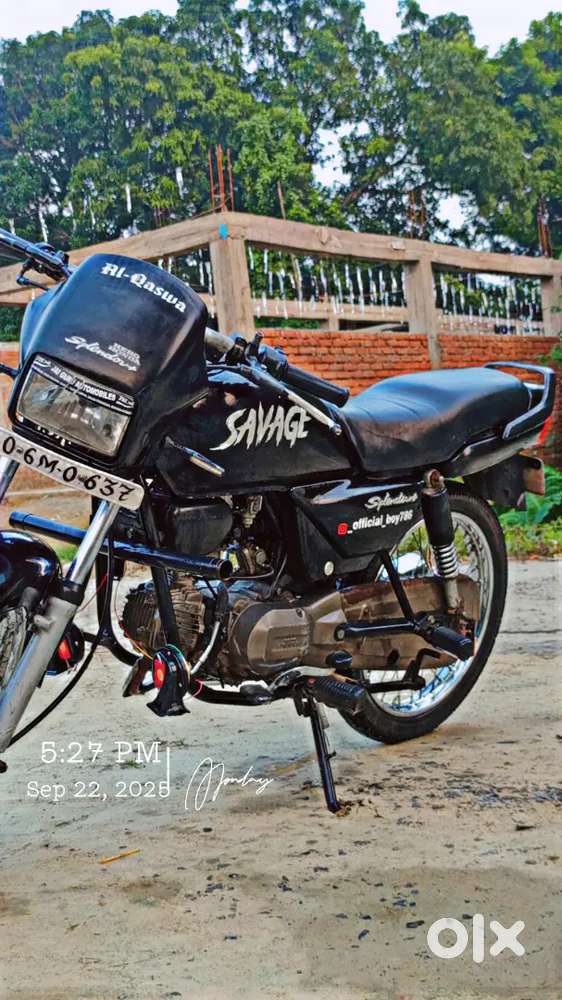 Modified Splendor& All typ bike available