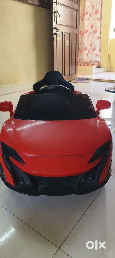 Red colour baby car