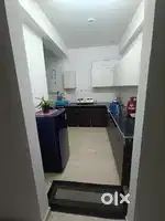 One room available in preoccupied 3 bhk flat.