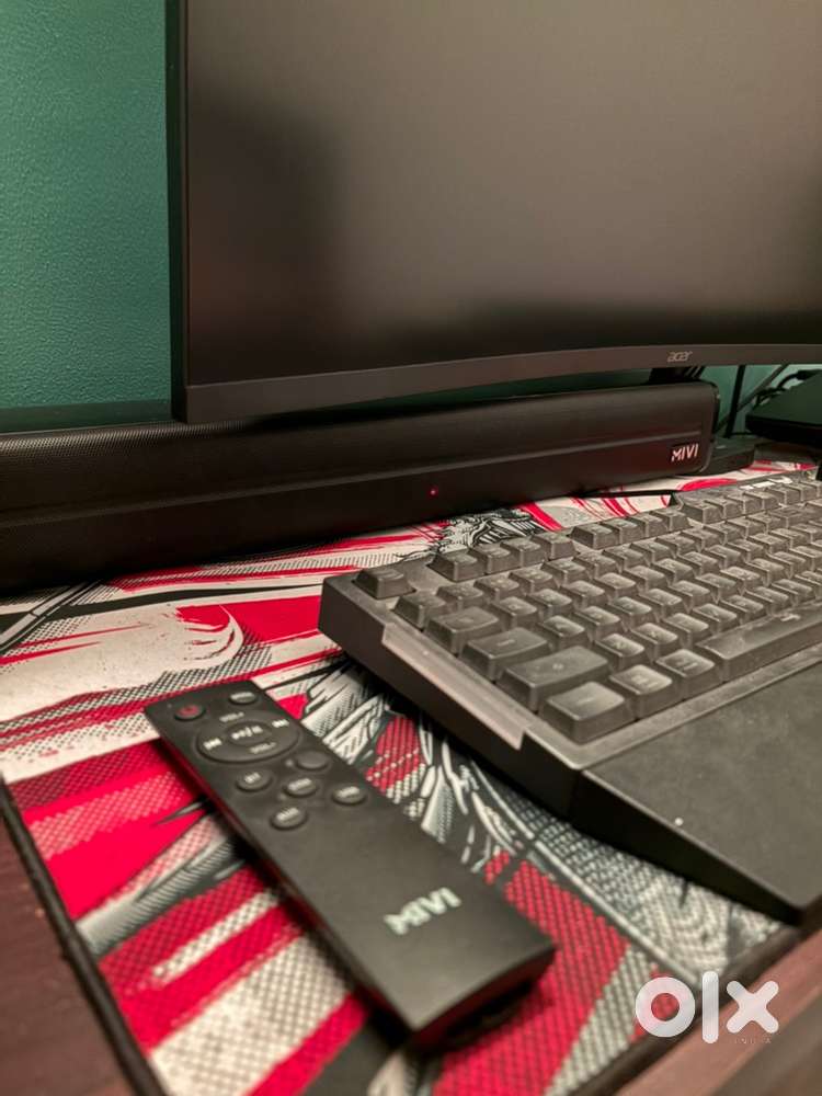 Mivi 80w soundbar with 2.1 channel