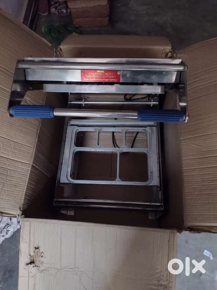 Thali Packaging machine 5 portion good condition