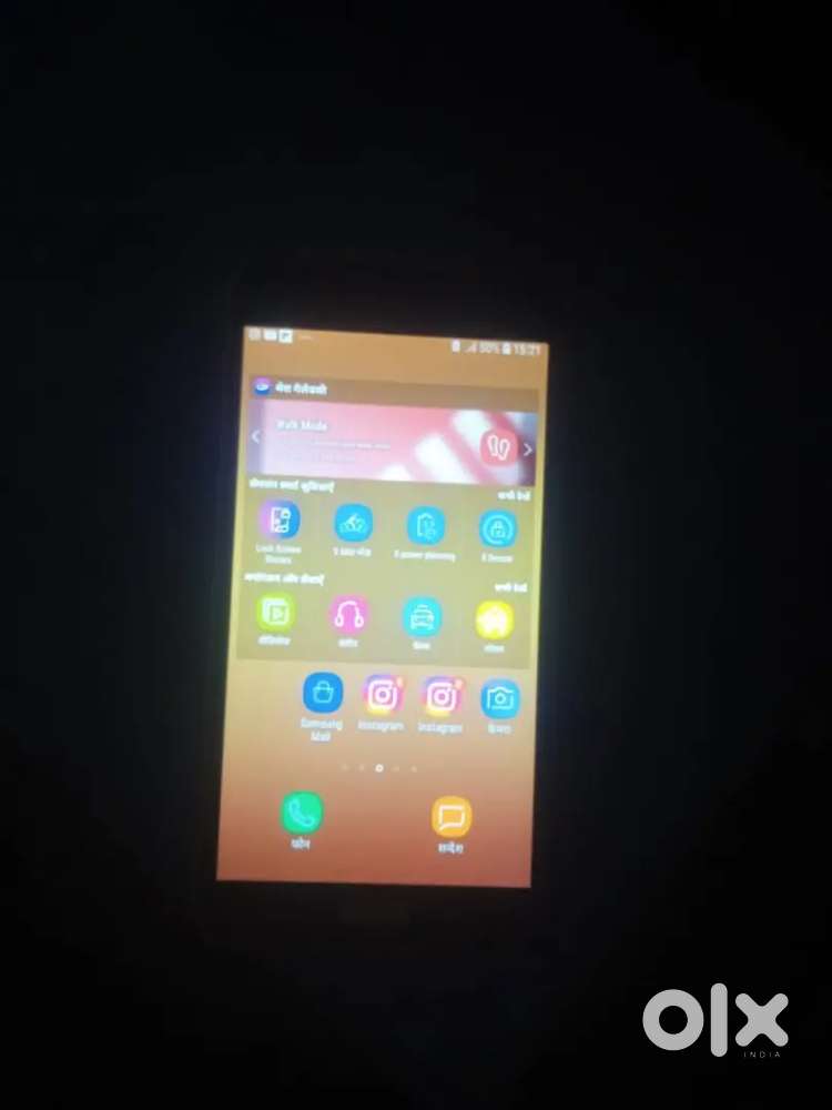 Sumsung J7 NXT good working phone only back camera  is blur