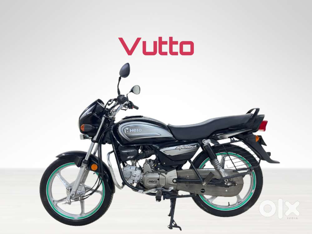 Hero Splendor Plus Self Alloy i3S (1928), 6 Months Warranty
